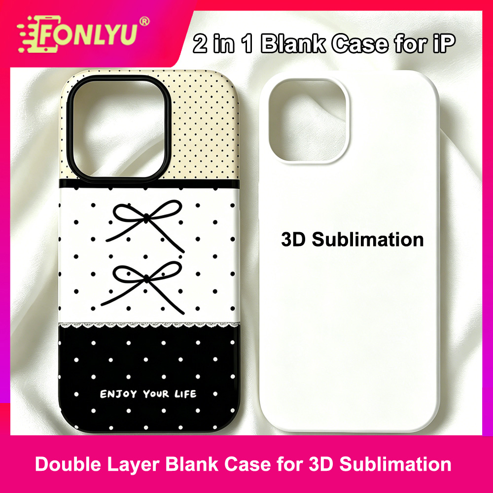FONLYU 2 in 1 3D Sublimation B - Phone Case Blank Print avis et prix