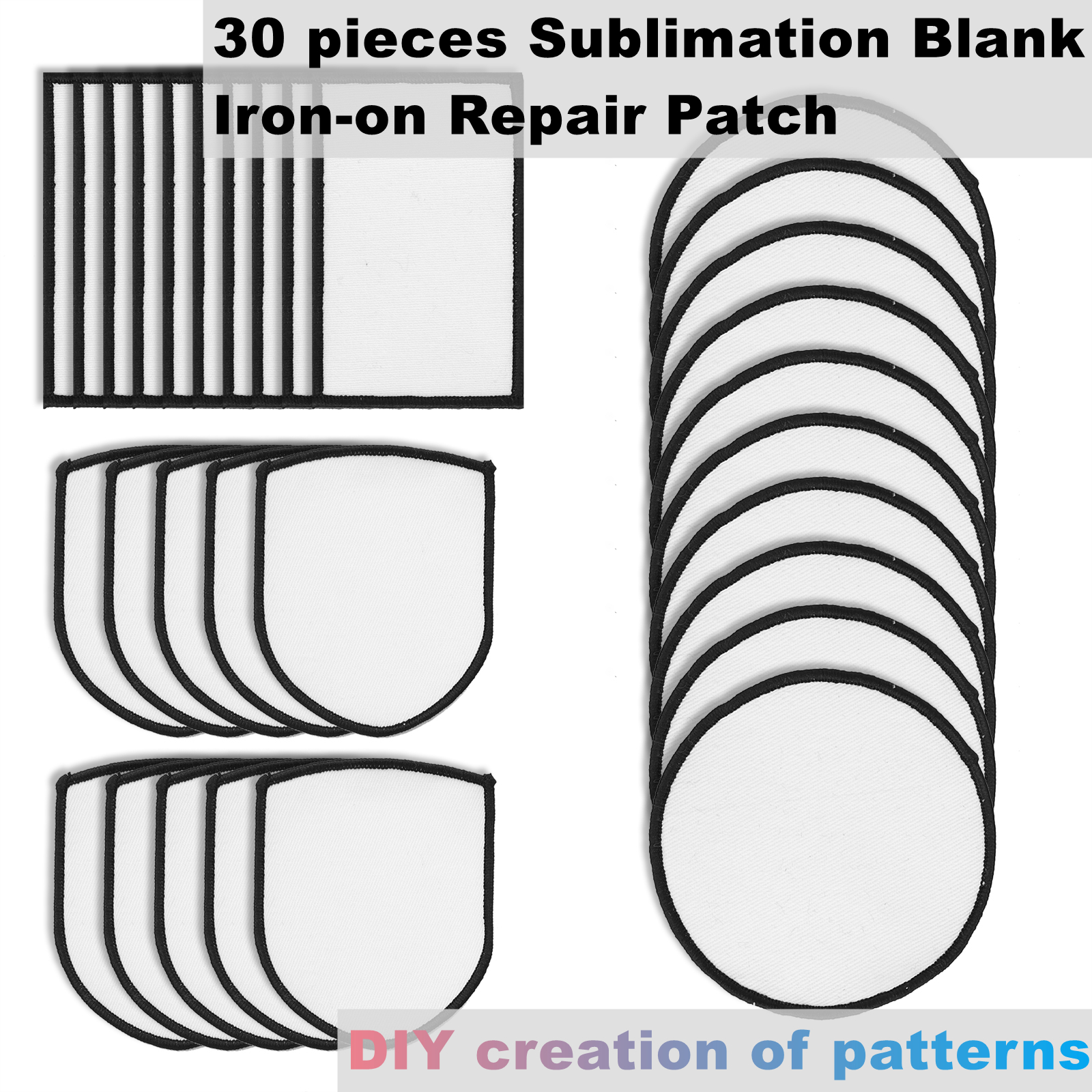 30Pcs/Lot Sublimation Blank Ir - Hat Sublimation Blank avis et prix