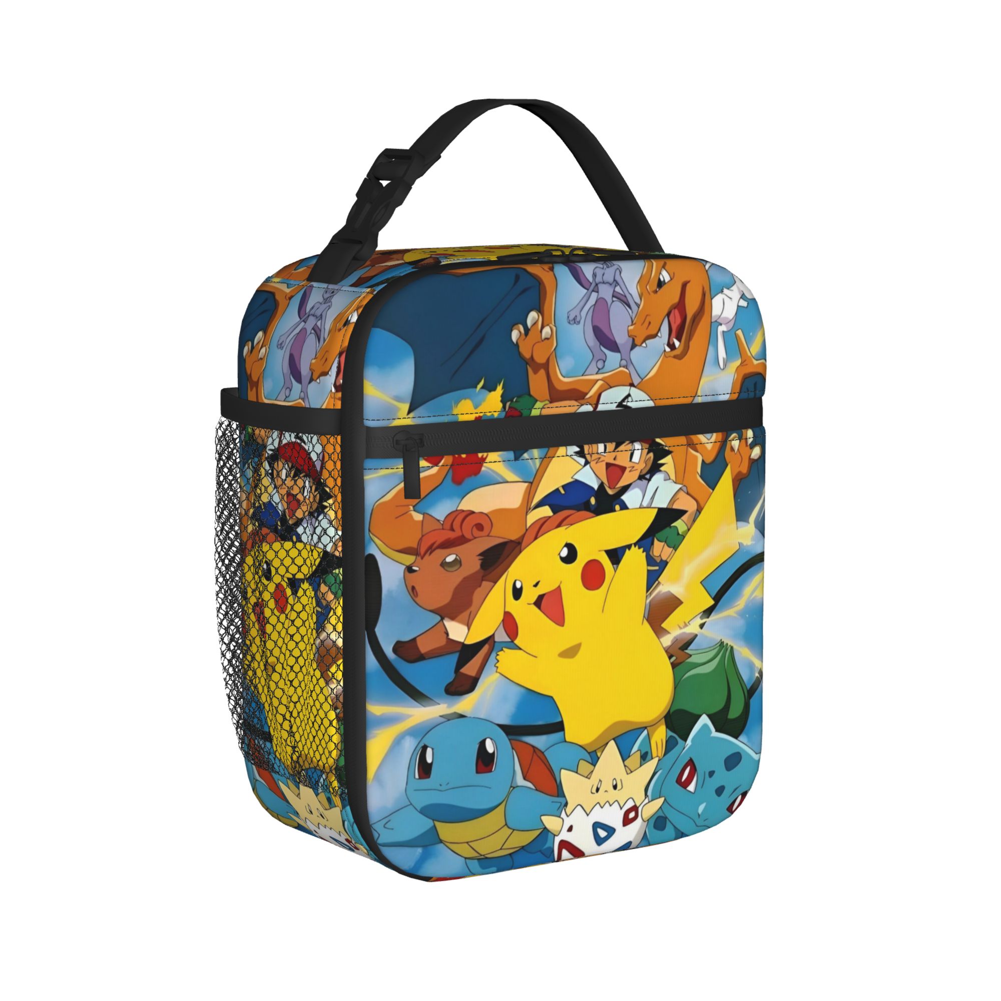 Cute Cartoon Manga Poke-Mon In - Tote Bag Sublimation avis et prix