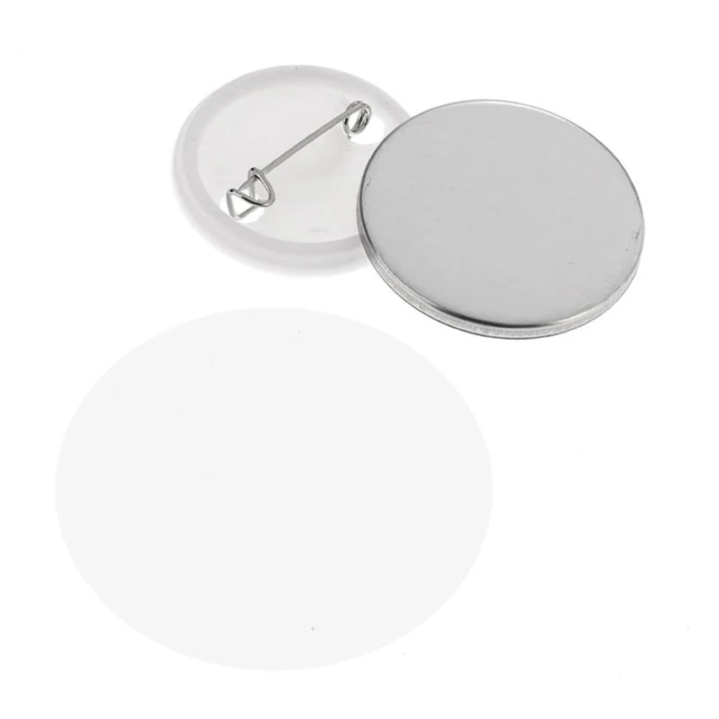 500Pcs/set Blank Badge Pinback - Button Badge Blank avis et prix