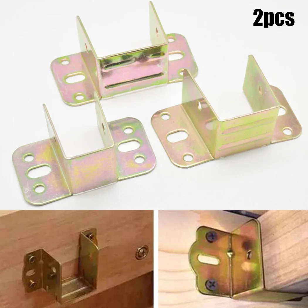 2pcs U Shaped Metal Bed Bracke - Metal Photo Panel avis et prix