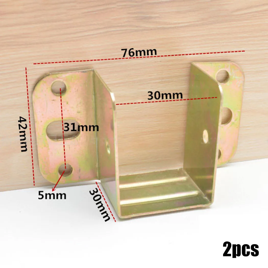 2pcs U Shaped Metal Bed Bracke - Metal Photo Panel avis et prix