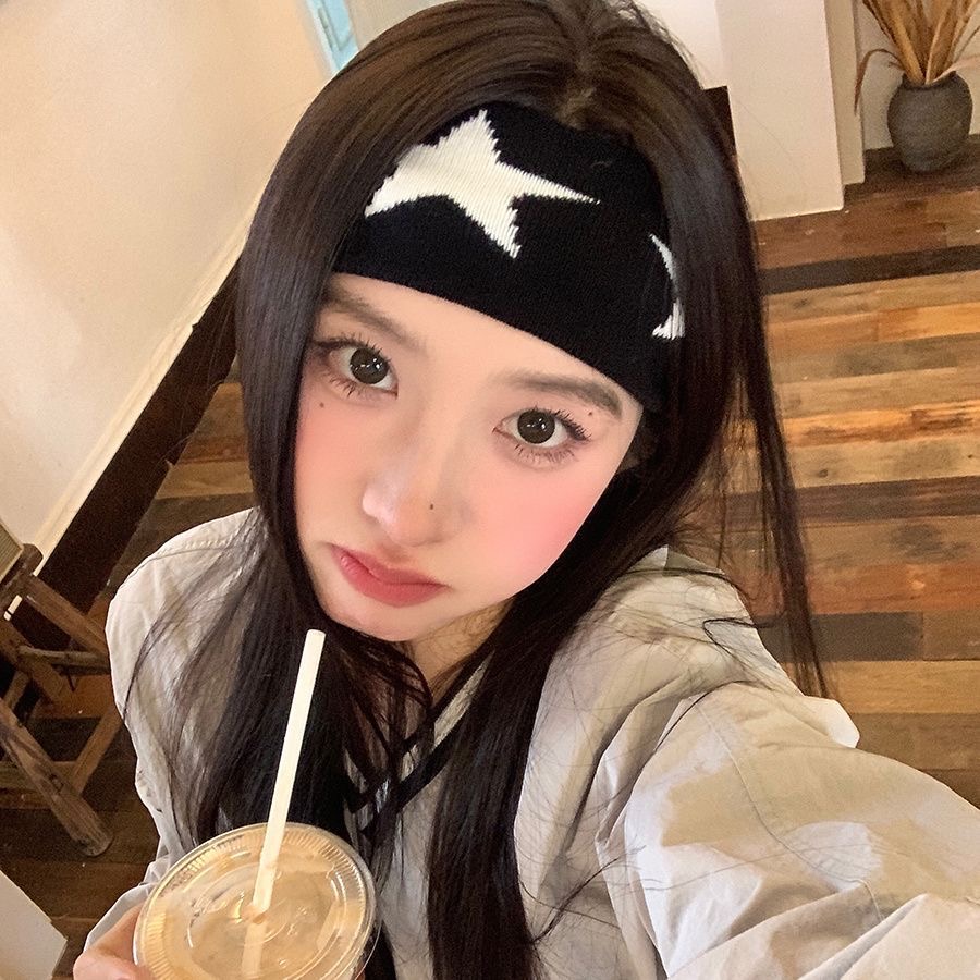Star Embroidery Sports Headban - Bandana Blank White avis et prix