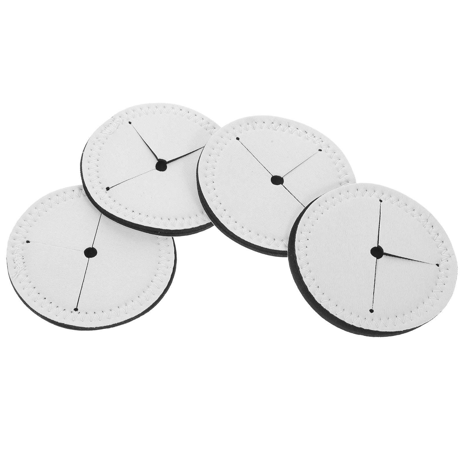 4Pcs DIY Wine Cup Coasters Hea - Coaster Sublimation Blank avis et prix