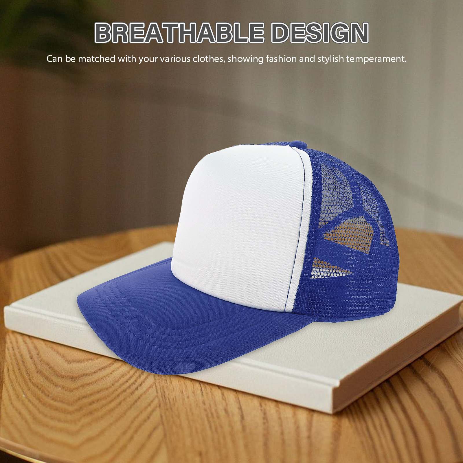 10Pcs Blank Mesh Baseball Hats - Hat Sublimation Blank avis et prix