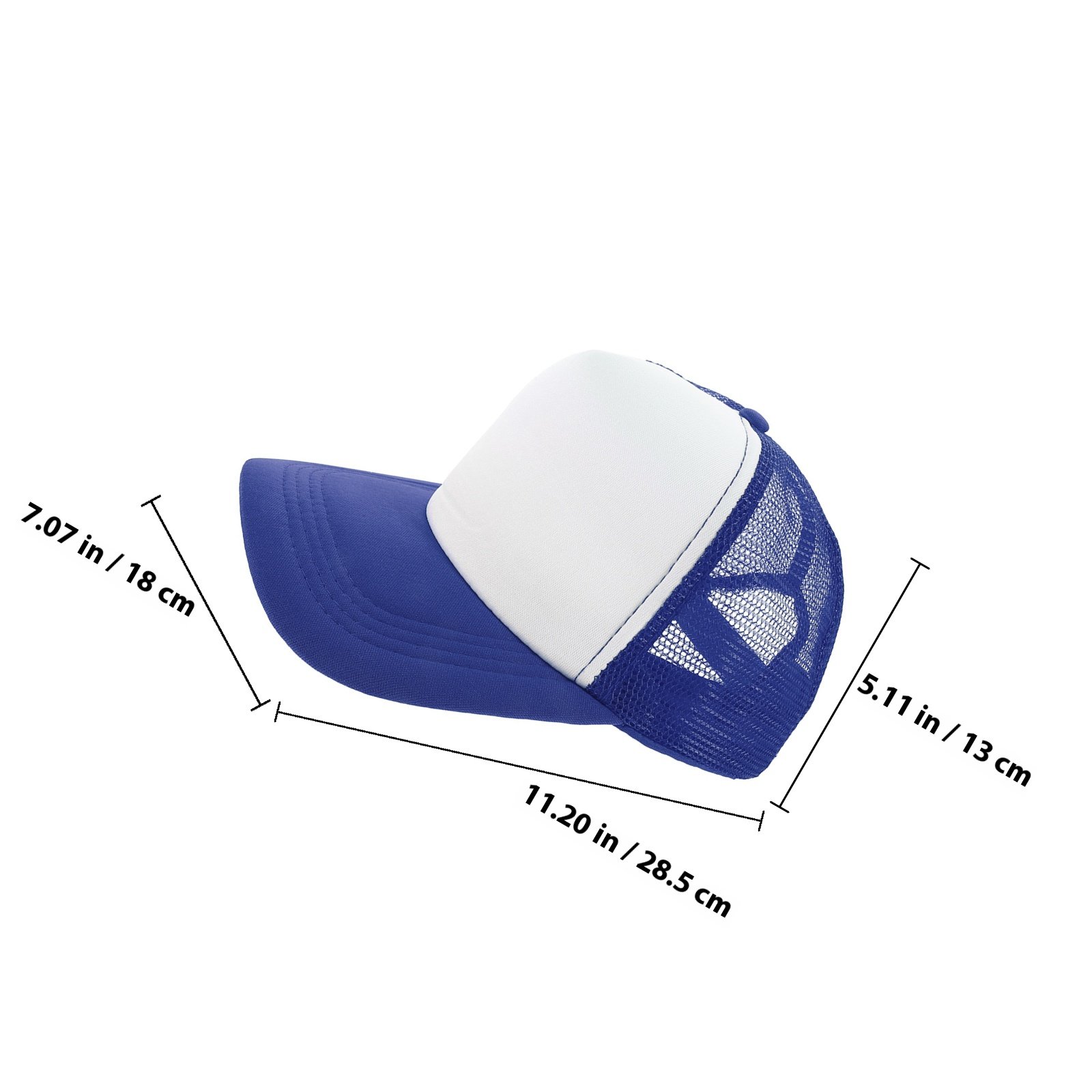 10Pcs Blank Mesh Baseball Hats - Hat Sublimation Blank avis et prix