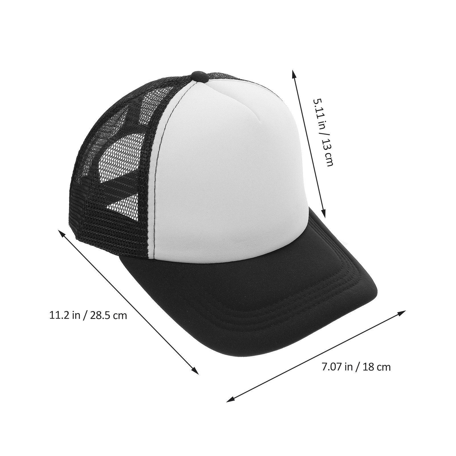 10Pcs Blank Mesh Baseball Caps - Hat Sublimation Blank avis et prix