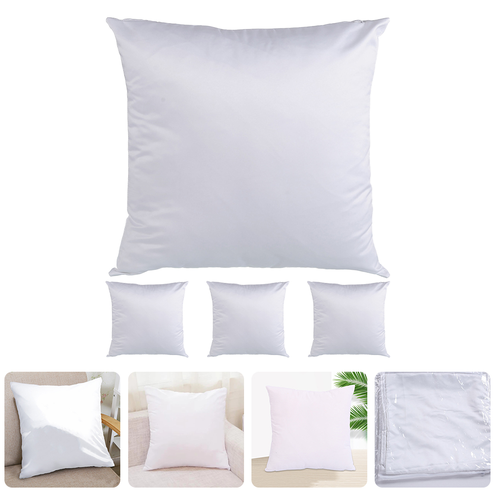 4Pcs White Sublimation Pillow  - Pillow Cover Sublimation avis et prix