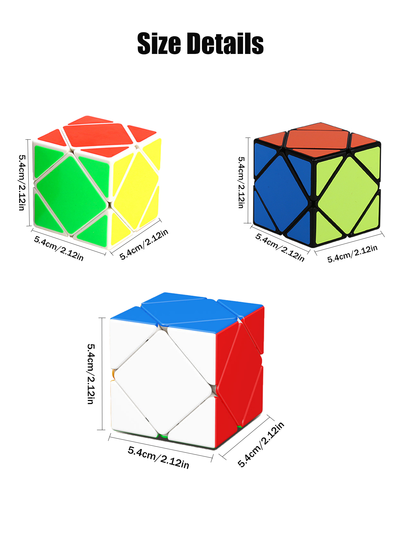 SENGSO Skewb Speed Cube Sticke - Puzzle Blank White avis et prix