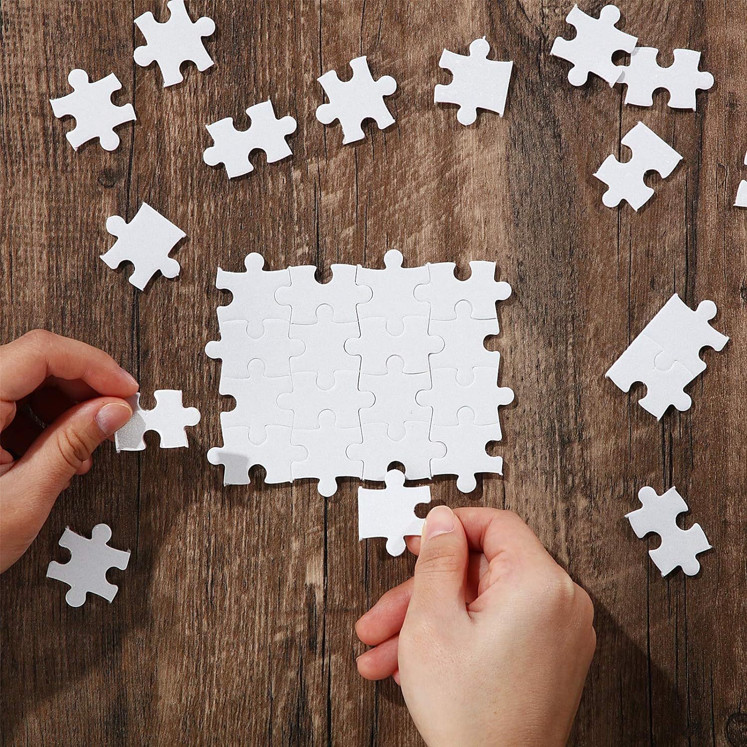 10sheets/lot Printable Jigsaw  - Puzzle Blank White avis et prix