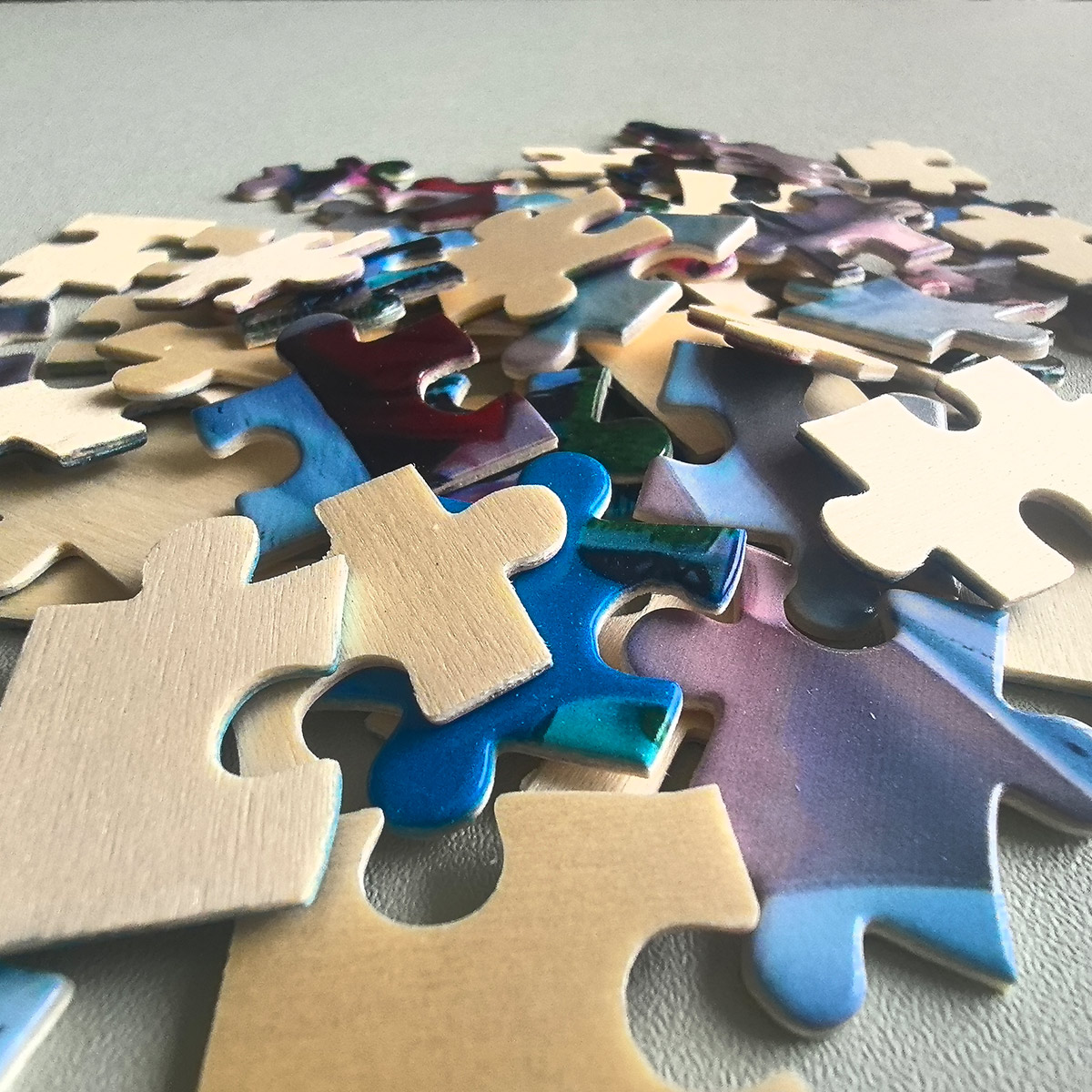 DIY custom puzzle pieces custo - Puzzle Blank White avis et prix