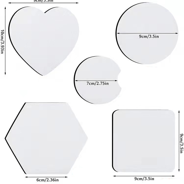 20PCS Bulk Sublimation Blanks  - Puzzle Blank White avis et prix