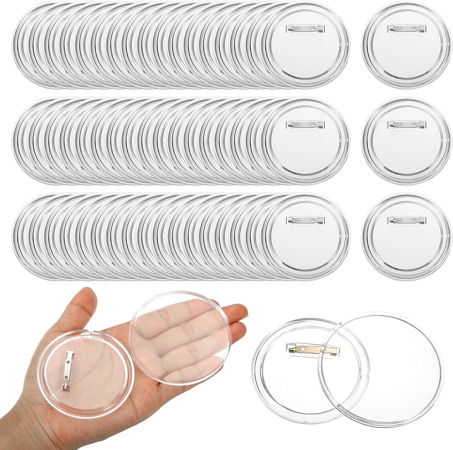 Acrylic Circle Badge Making Ki - Button Badge Blank avis et prix