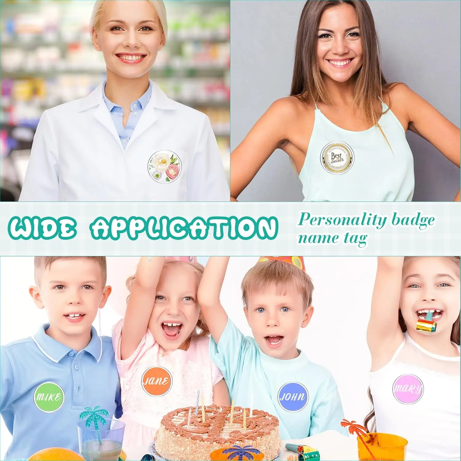 Acrylic Circle Badge Making Ki - Button Badge Blank avis et prix