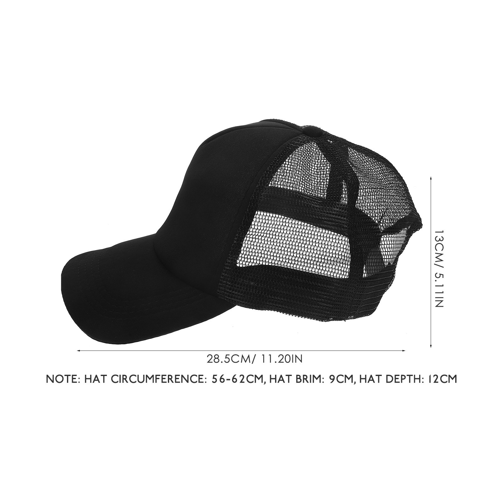 10Pcs Blank Mesh Baseball Caps - Hat Sublimation Blank avis et prix