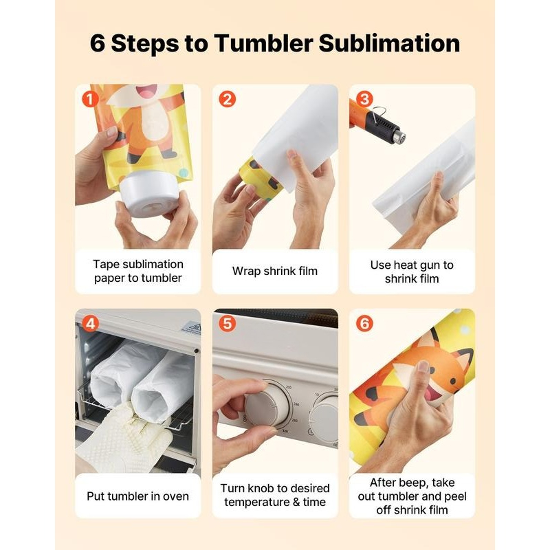 Sublimation Oven Machine, 13 Q - Tumbler 20Oz White avis et prix