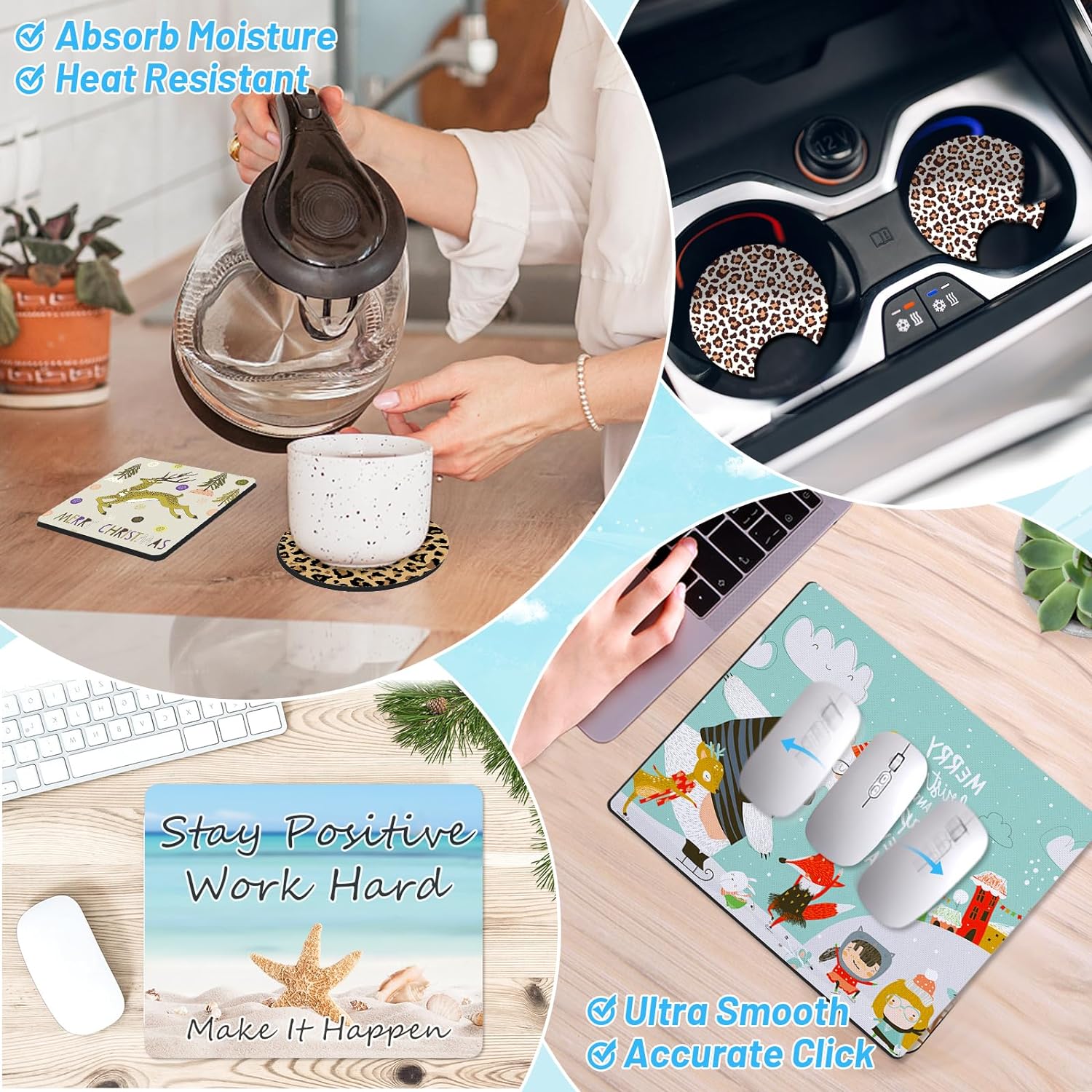 90pcs  Sublimation Blank Start - Coaster Sublimation Blank avis et prix