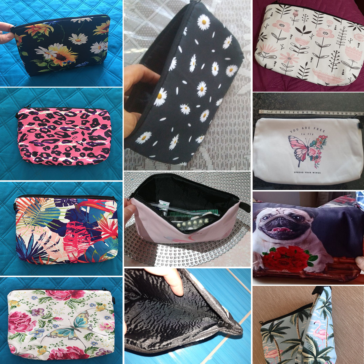 Heat Transfer Cosmetic Bags So - Pillow Cover Sublimation avis et prix