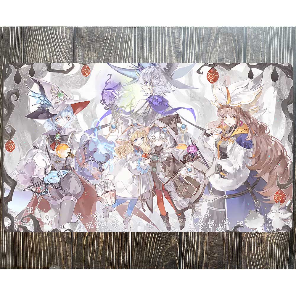 YuGiOh Playmat Risette Asteria - Door Mat Blank avis et prix