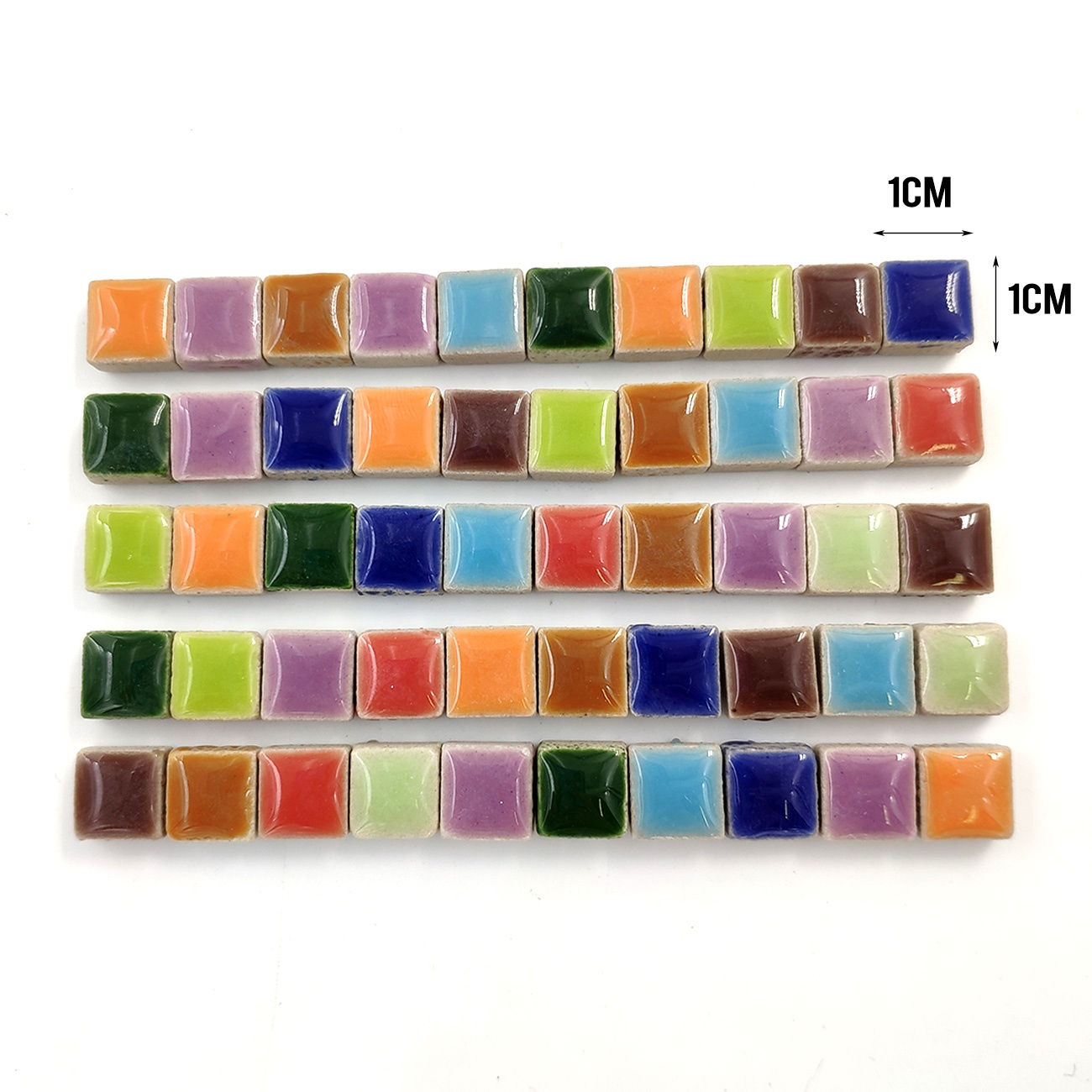 100g DIY Ceramic Mosaic Tiles  - Ceramic Tile Blank avis et prix