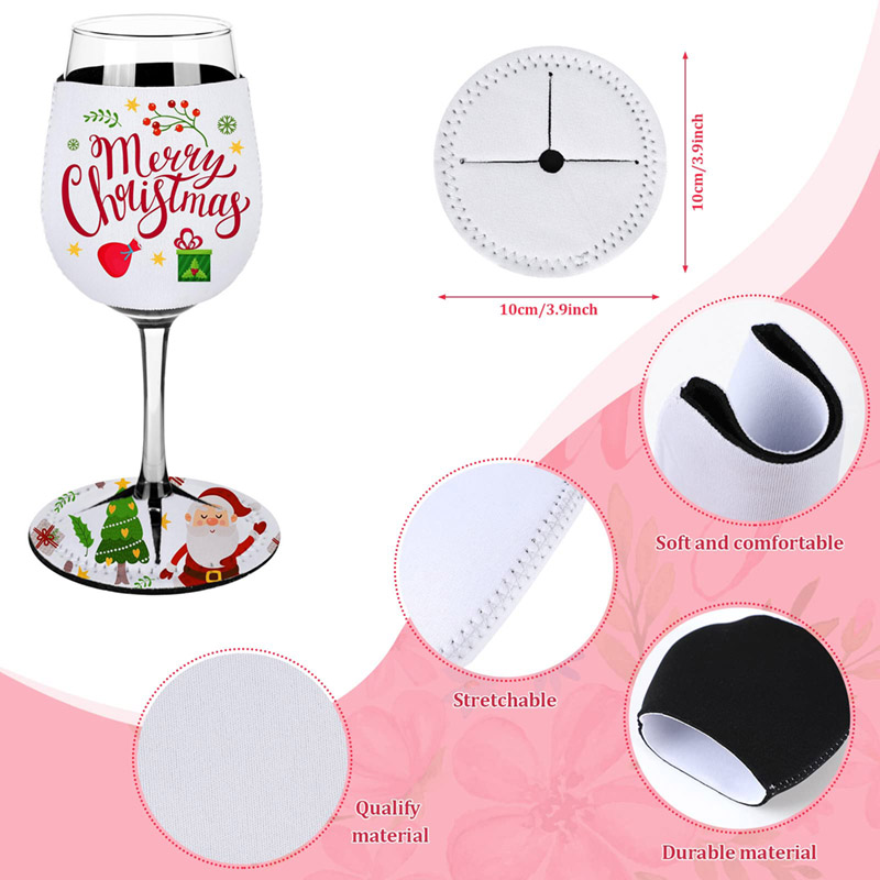 5/10Pcs Sublimation Wine Bottl - Coaster Sublimation Blank avis et prix