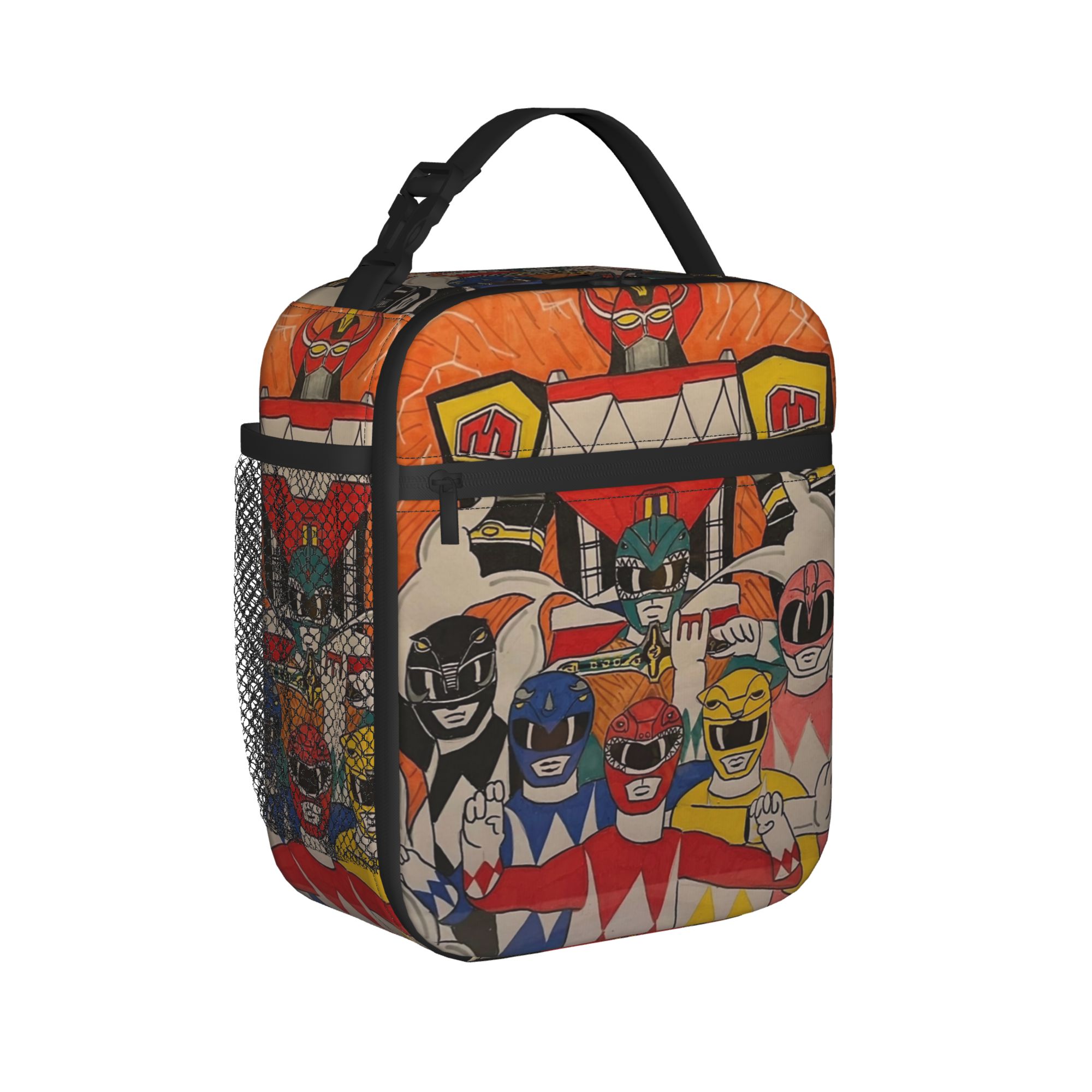 Power Rangers and Megazord Art - Tote Bag Sublimation avis et prix