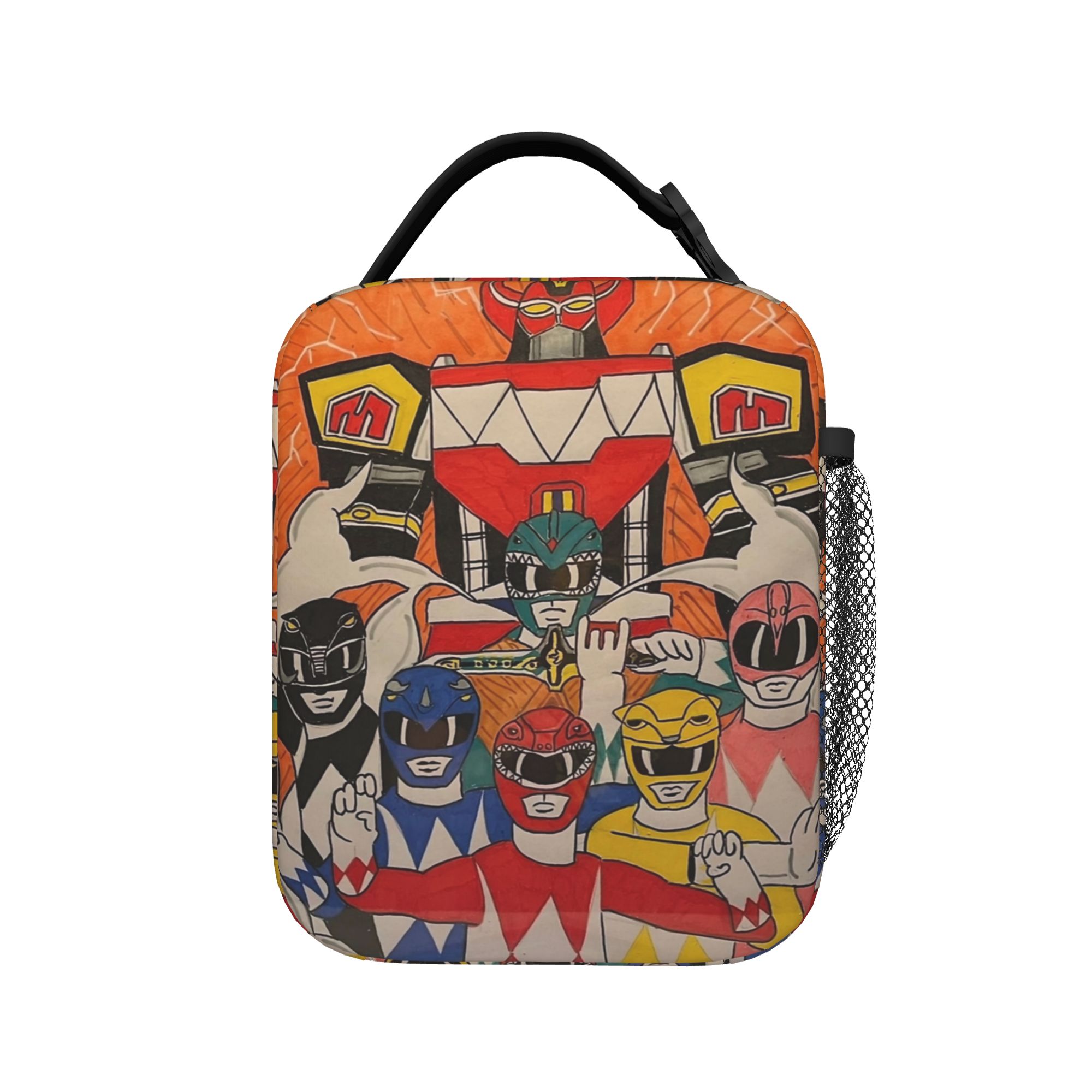 Power Rangers and Megazord Art - Tote Bag Sublimation avis et prix