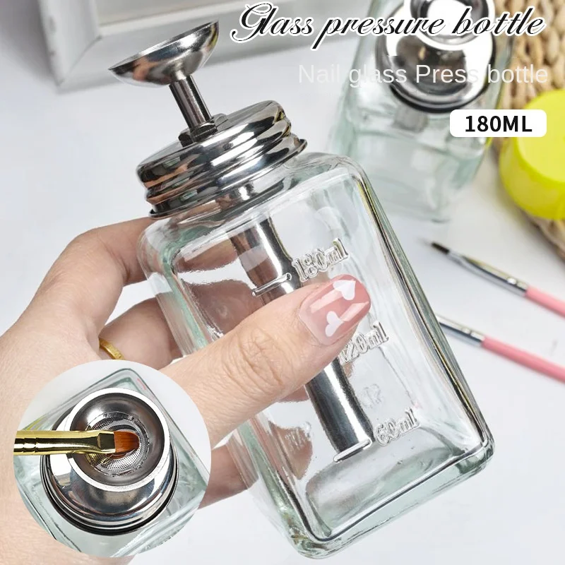 Nail glass bottle press funnel - Water Bottle Blank avis et prix