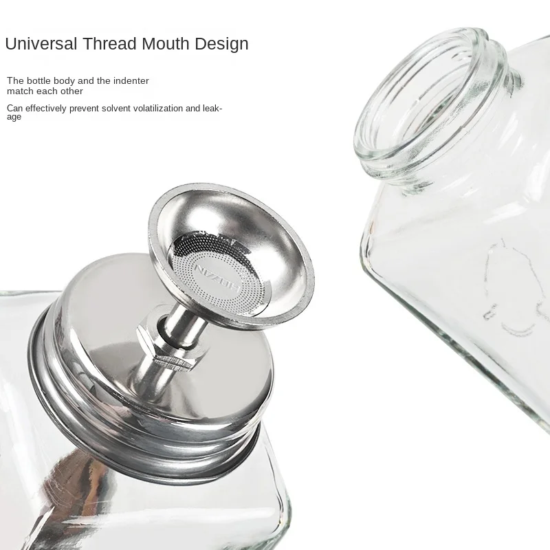 Nail glass bottle press funnel - Water Bottle Blank avis et prix