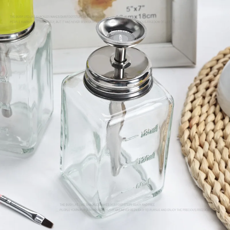 Nail glass bottle press funnel - Water Bottle Blank avis et prix