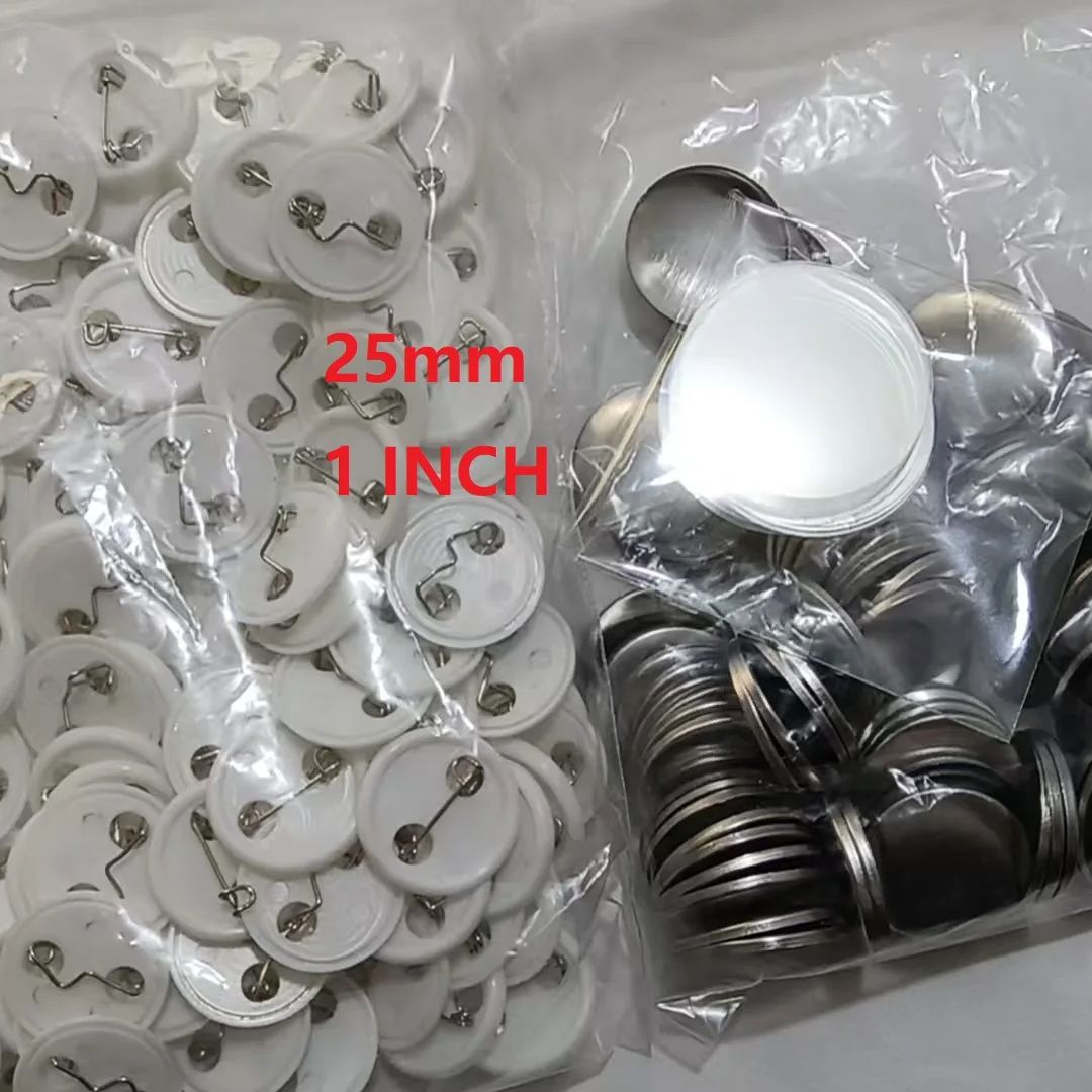 200set 25mm 32mm 37mm 44mm 58m - Button Badge Blank avis et prix