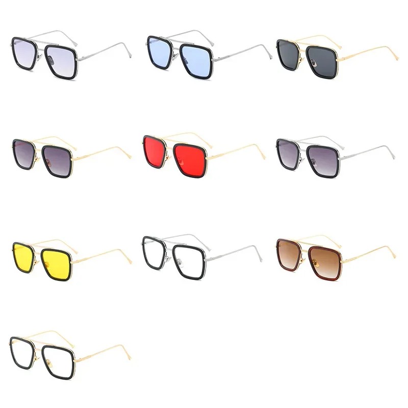 Steam Punk Tony Stark Sunglass - Metal Photo Panel avis et prix