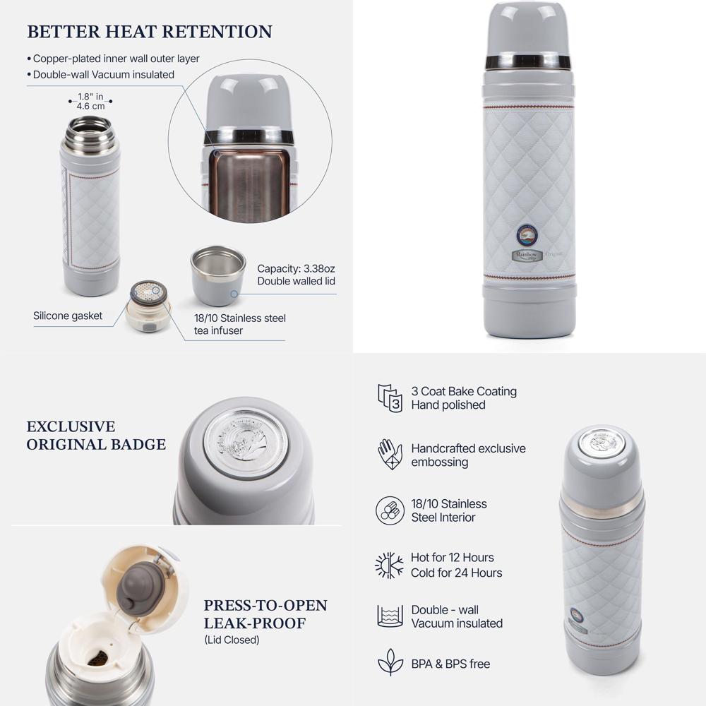 20 oz Stainless Steel Insulate - Tumbler 20Oz White avis et prix